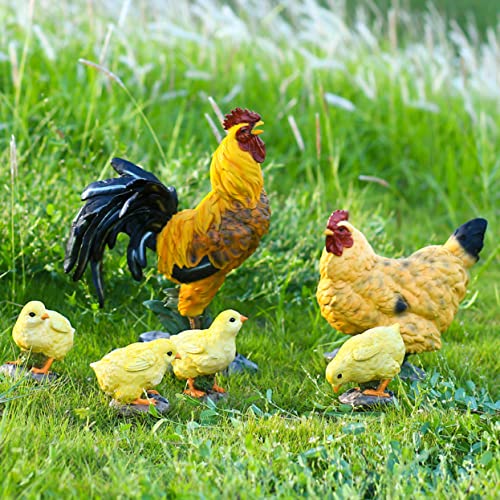 Amazon.co.jp: GAREY LxRx9 ひよこの置物 4品セット にわとり ニワトリ